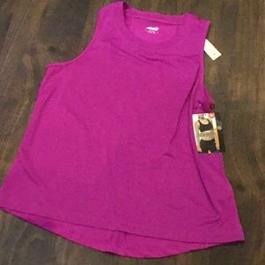 Purple Athletic Muscle Shirt